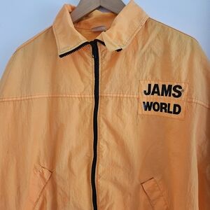 Vintage Jams World Windbreaker Surf Gear 80s USA